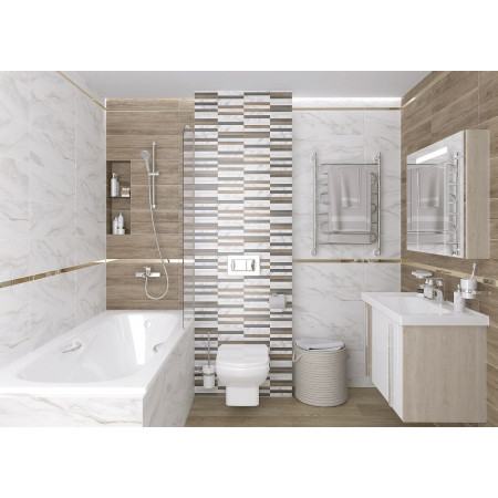 Мозаика MM60158 Декор мозаичный Milos микс 20х60