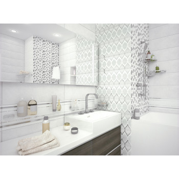 Мозаика DW7MGW00 Mosaic Glass White 30x30