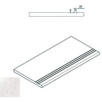 Ступени 620040000043 PURE GRADINO ROUND GRIP 30x60