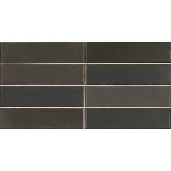 Плитка 26484 Volcanic black 7,5x30