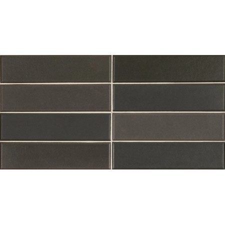 Плитка 26484 Volcanic black 7,5x30