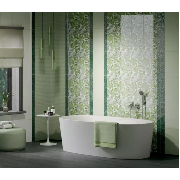 Плитка 6412 Левада коричневый глянцевый 25х40