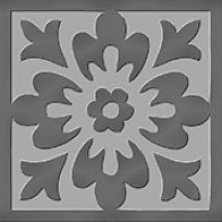 Керамогранит 600090000324 Вставка Charme Evo Tozzetto Lady SILVER 7,2x7,2