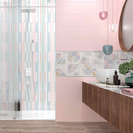 Плитка 05-01-1-58-03-01-2420-0 Бордюр Blossom белый 5х60