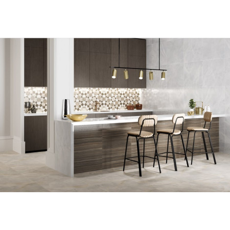 Мозаика K948234LPR01VTE0 Serpe-Nuvola Мозаичный микс серый 30x30