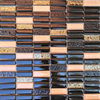 Мозаика № 1084 микс (1.5х4.8) 30х30