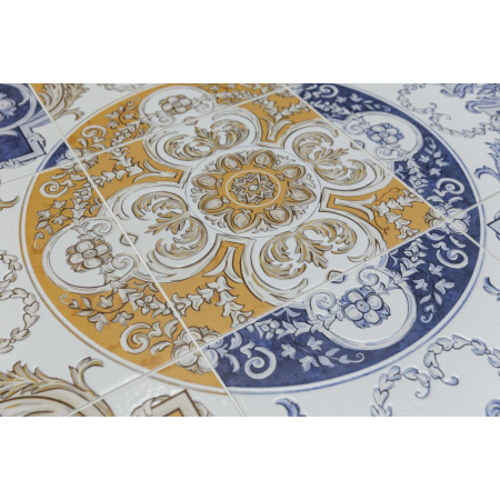 Керамогранит HGD/B509/SG9174 Декор Алмаш угол желтый 30х30