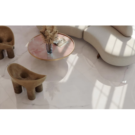 Керамогранит 610090002523 Symphonyx Alabaster Bottone Lap 7,2x7,2