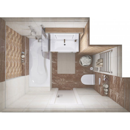 Плитка Magna Декор бежевый 08-05-11-1341 20х40