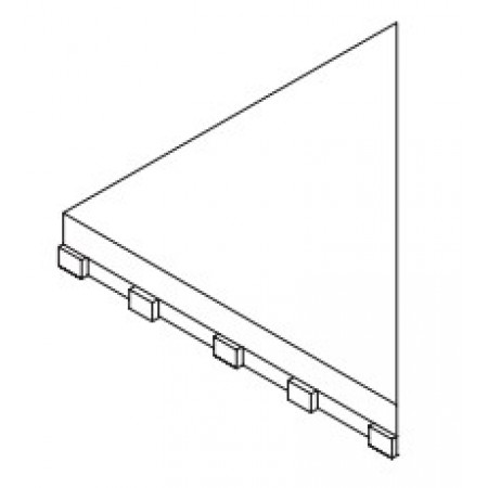 Керамогранит 620090000829 Griglia Frame 20 Sinistro/Left 25x25