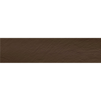 Керамогранит UF027R (кофейный моноколор) рельефный ректифицированный 120х29,5
