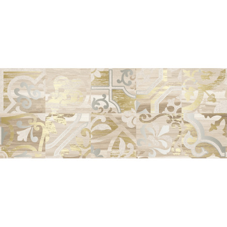 Плитка Ulivo Fresca Декор бежевый 20х50