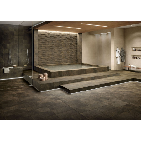 Керамогранит 610010001388 Genesis Mercury Brown Grip Ret 30x60