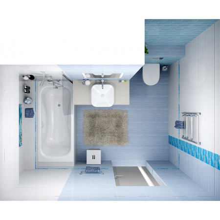 Плитка Бордюр Family B400-1D228 40х4,5