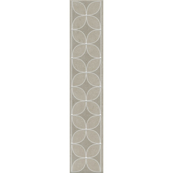 Керамогранит AZ/A012/SG1712 Бордюр Туф бежевый светлый матовый 40,2х7,7