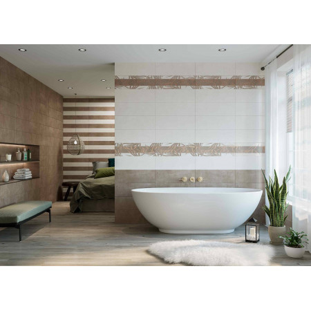 Плитка 04-01-1-17-03-15-1903-0 Вставка Ganna Bloom chocolate 20х60