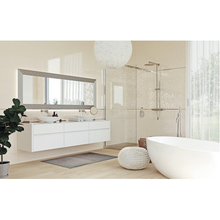 Плитка HCU302D Chance рельеф светло-бежевый 25x75