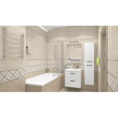 Плитка Arte Декор тёмно-серый 08-04-06-1369 20х40