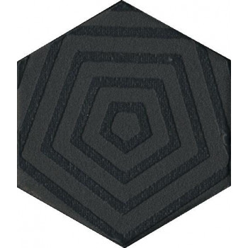 Керамогранит OS/B241/63001 Декор Агуста черный 6х5,2