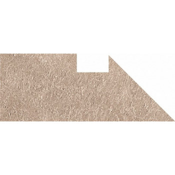 Ступени DD2001/BSL/DV Про Стоун бежевый вертикальный правый 24.3х9.5
