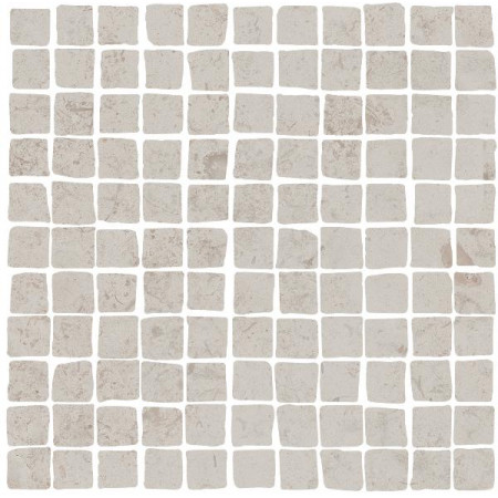 Мозаика MBS003 Про Лаймстоун Спакко мозаичный серый светлый матовый 20х20