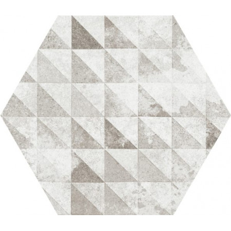 Керамогранит 22099 Hexatile Cement Garden Grey 17,5x20 (17 видов паттерна)