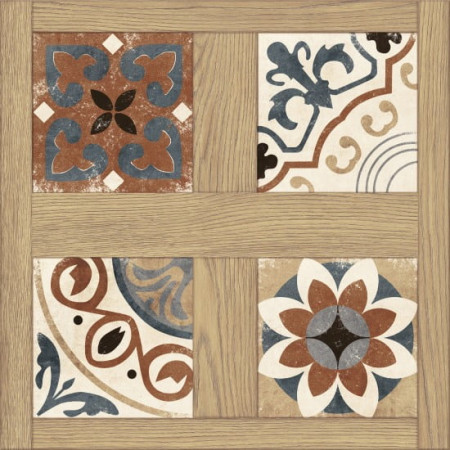 Керамогранит FL4R452 Florence пэчворк многоцветный 42x42