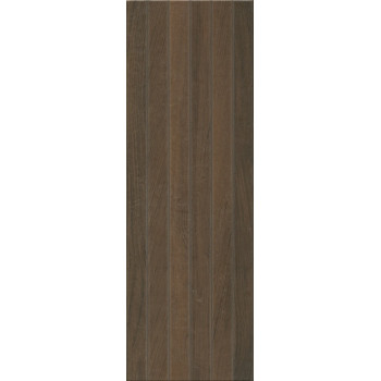 Плитка 13096R Семпионе коричневый темный структура обрезной 30*89.5