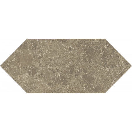 Плитка 35002 Бикуш бежевый темный глянцевый 14х34