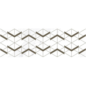 Плитка Декор Lord Wing белый 20х60