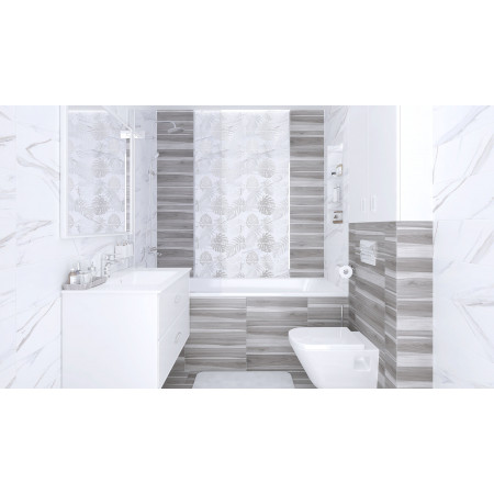 Плитка Elegance Декор-1 белый 20х50