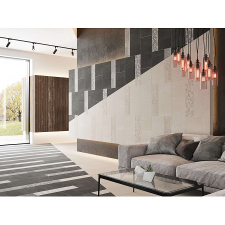 Плитка SPA061R Про Матрикс серый светлый 30х2,5