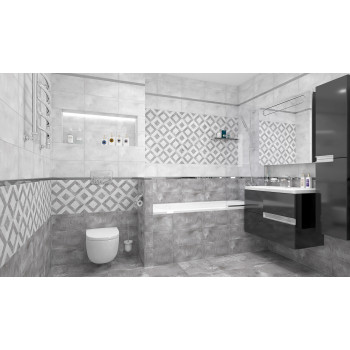 Плитка Troffi Rigel серый 08-03-06-1338 20х40