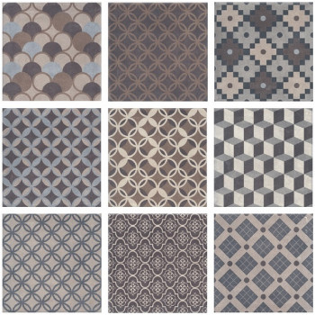 Керамогранит SG1577N Карнаби-стрит орнамент 20х20