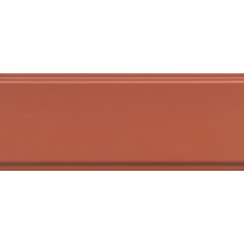 Плитка BDA023R Бордюр Магнолия оранжевый матовый обрезной 30х12