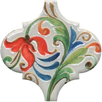 Плитка VT/A582/65000 Арабески Тоскана 6 глянцевый 6,5x6,5