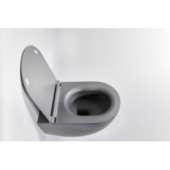 Комплект унитаза с крышкой GALASSIA KIT DREAM 7317GM Slim