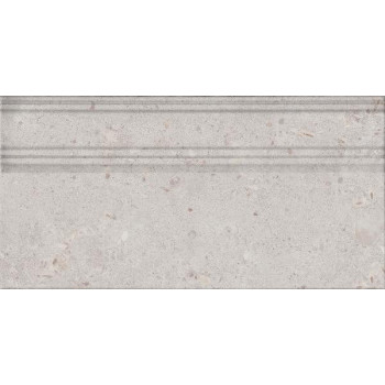 Плитка FME015R Плинтус Риккарди серый светлый матовый обрезной 20x40