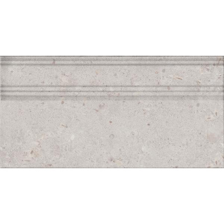 Плитка FME015R Плинтус Риккарди серый светлый матовый обрезной 20x40