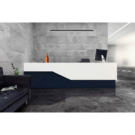 Плитка K046266 Металлический Серебро 1,5x60