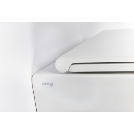 Комплект унитаза с крышкой GALASSIA KIT DREAM 7334MT Slim