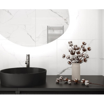 Керамогранит Swizer White белый полированный 60x60