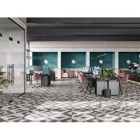 Керамогранит ID125T Декор Про Лаймстоун бежевый матовый 60х60