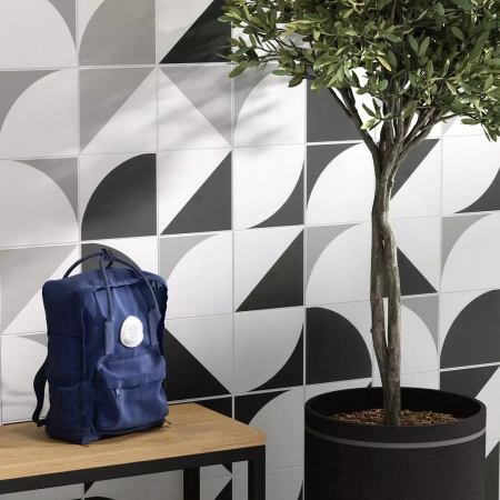 Плитка AZ/B009/5009 Декор Теорема 5 матовый 20x20