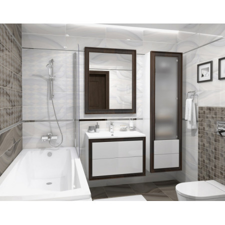 Мозаика MM60084 Agat Декор мозаичный кофейный 20х60