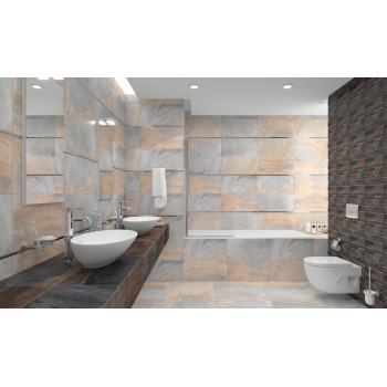 Мозаика K946659R Vulcano Натуральный Серый 28х78.5