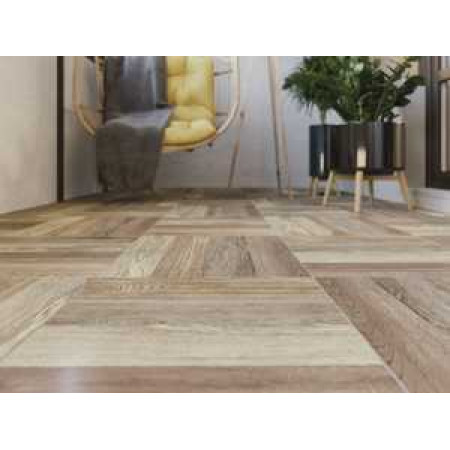 Керамогранит A16012 Woodstory белый рельеф 42x42