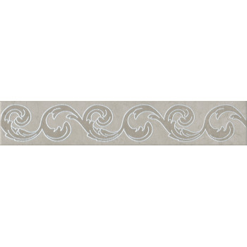 Керамогранит OS/B159/SG1686 Бордюр Монсанту серый светлый 40,2х7,2
