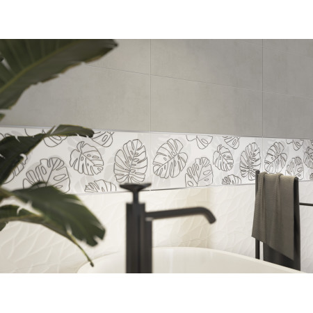 Плитка GOU051 Glory белый 25x75