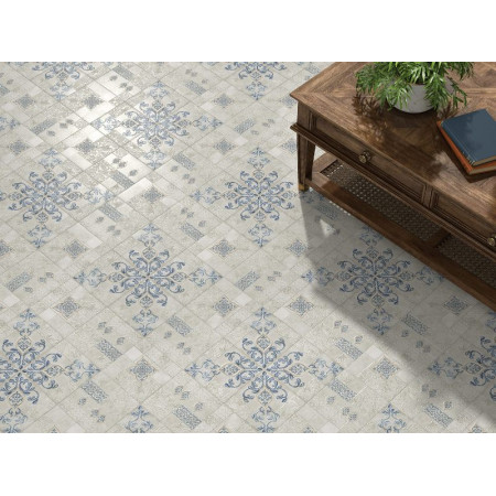 Плитка BLD053 Сиена серый светлый матовый 15x3